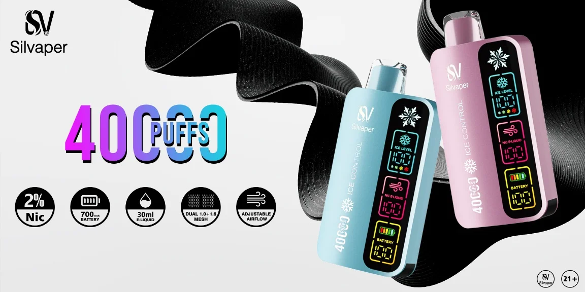 SILVAPER Ice Control 40k Puffs