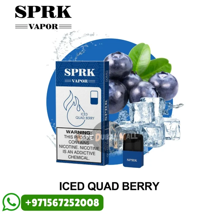 SPRK V4 Iced Quad Berry Pods in Dubai UAE