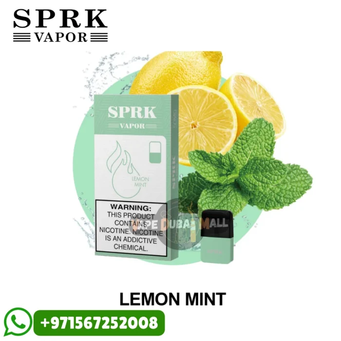SPRK V4 Lemon Mint Pods in Dubai