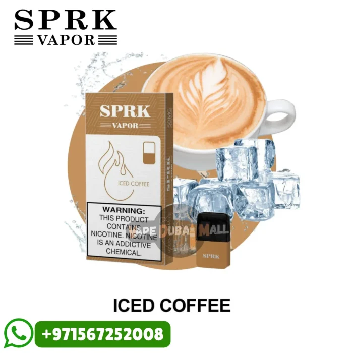 SPRK V4 Iced Coffee Pods in Dubai
