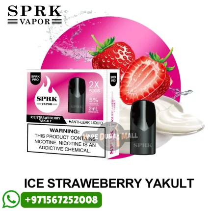 SPRK Pro Ice Strawberry Yakult Pods in Dubai UAE