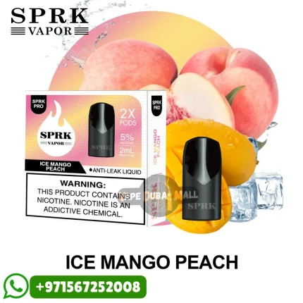 SPRK Pro Ice Mango Peach Pods in Dubai UAE