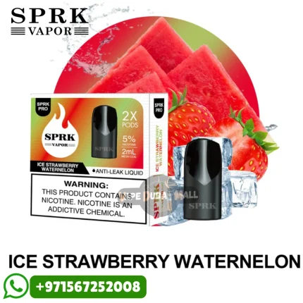 SPRK Pro Ice Strawberry Watermelon Pods in Dubai UAE
