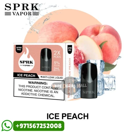 SPRK Pro Ice Peach Pods in Dubai UAE