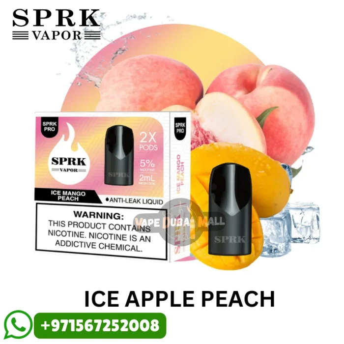 SPRK V5 Ice Apple Peach Pods in Dubai