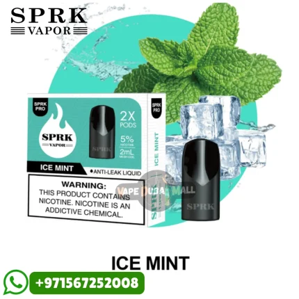 SPRK Pro Ice Mint Pods in Dubai