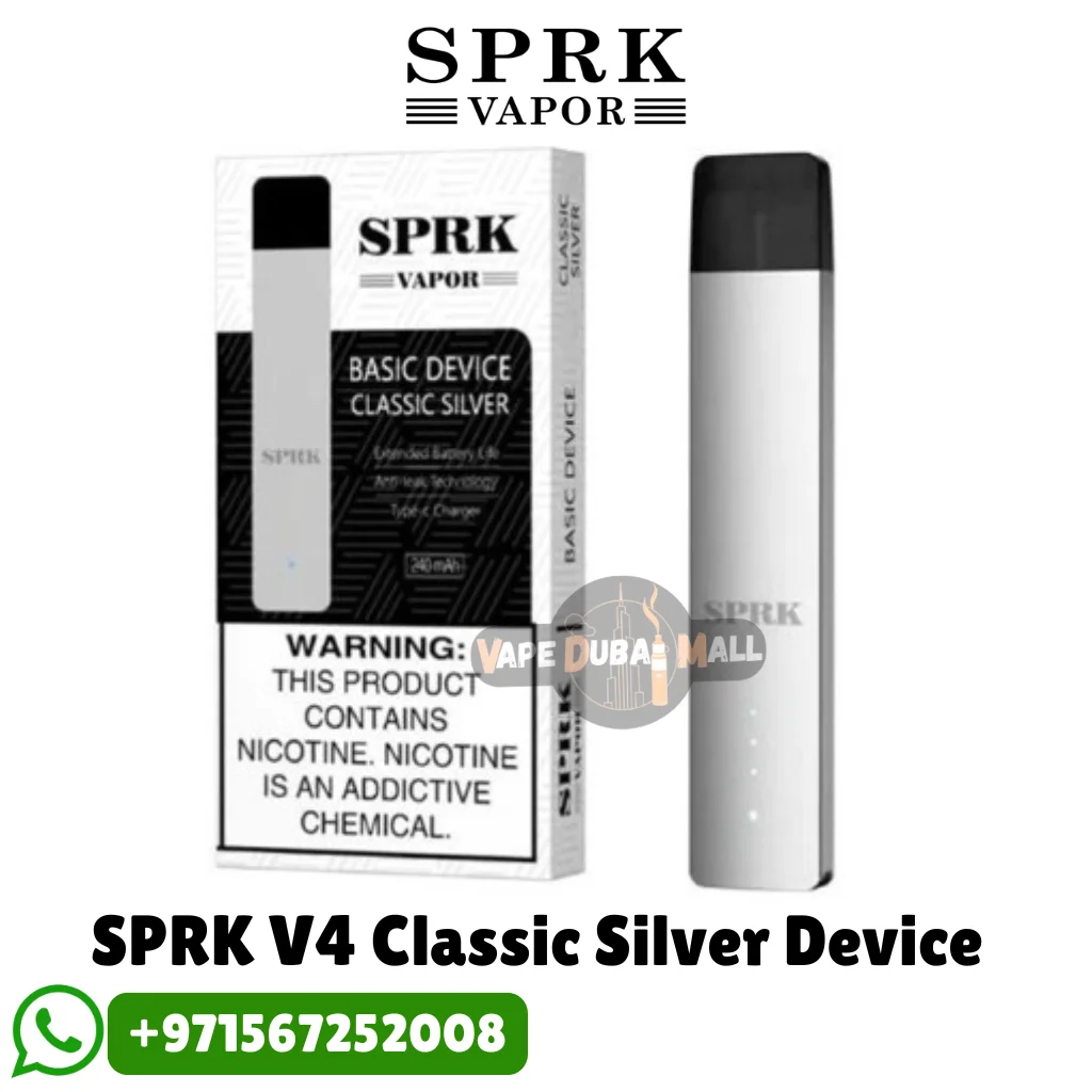 SPRK V4 Classic Silver Device in Dubai