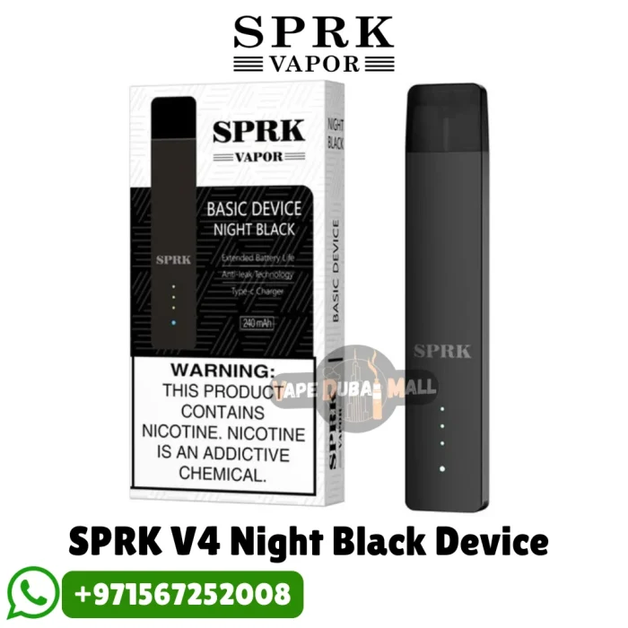 SPRK V4 Night Black Device in Dubai