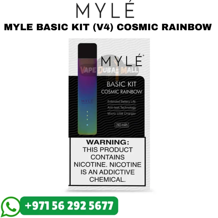MYLE V4 Cosmic Rainbow Device Basic Kit in Dubai UAE