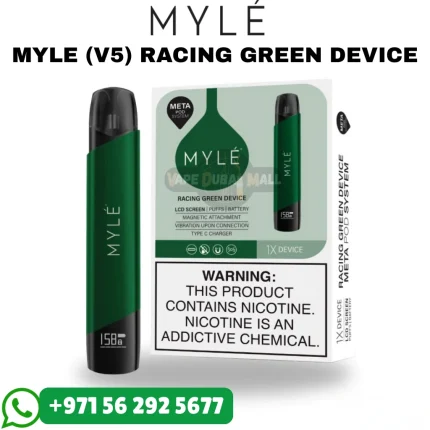 MYLE V5 Racing Green Device in Dubai UAE