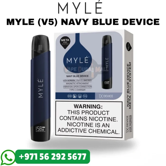 MYLE V5 Navy Blue Device in Dubai UAE