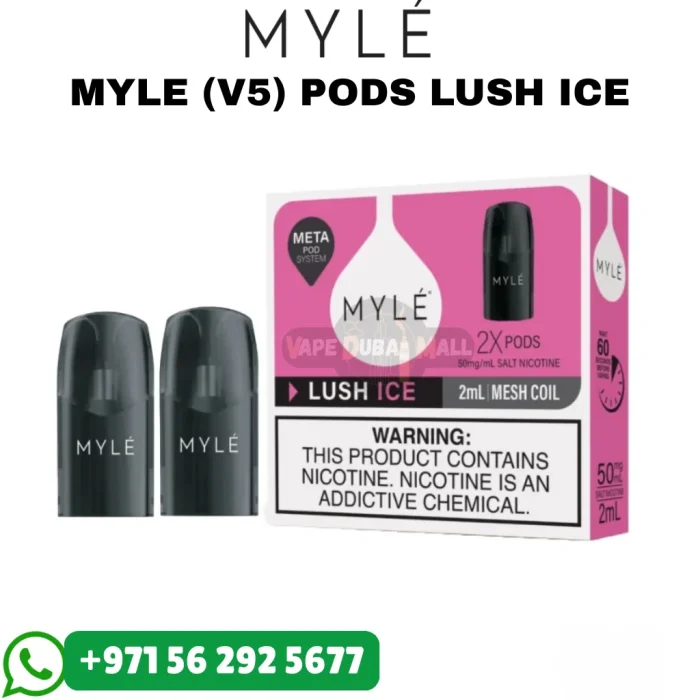 MYLE V5 Lush Ice Meta Pod in Dubai UAE