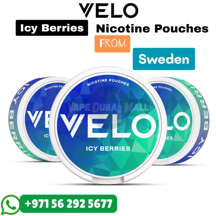 VELO Ice Berries Nicotine Pouches in Dubai UAE