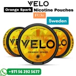 VELO Orange Spark Nicotine Pouches in Dubai UAE