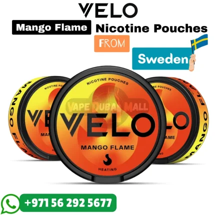 VELO Mango Flame Nicotine Pouches in Dubai UAE