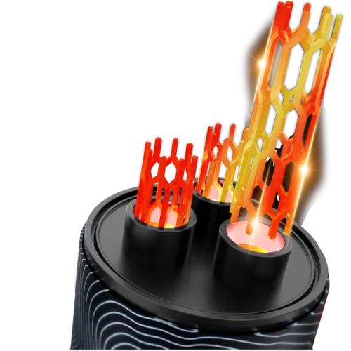 3 mesh Coil in Onyx Cloud