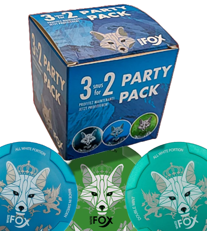 White Fox Nicotine Box