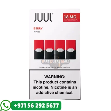 JUUL Berry Pods 18mg Nicotine 4Pc/Pack