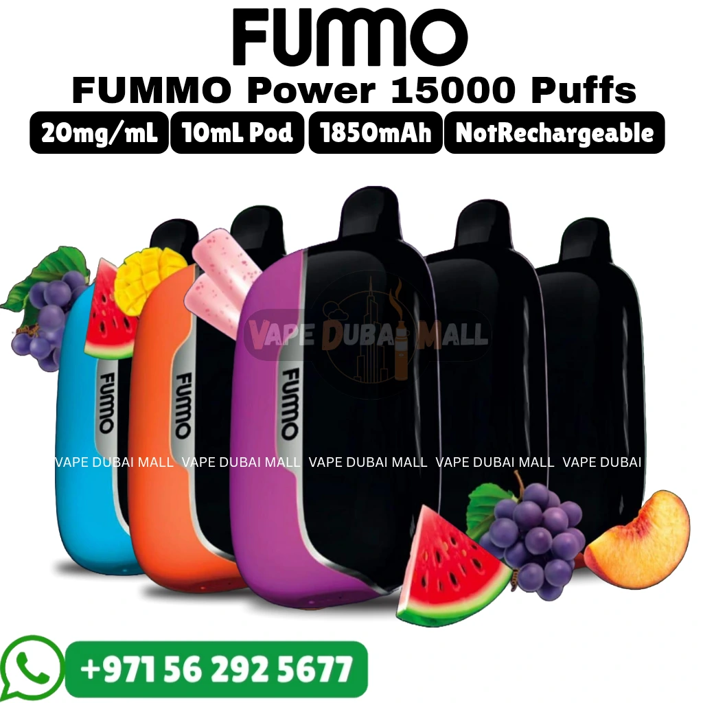 FUMMO Power 15000 Puffs 20mg/mL Nicotine in Dubai