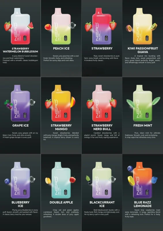 Flavors-1 NERD Fire 10k Puffs