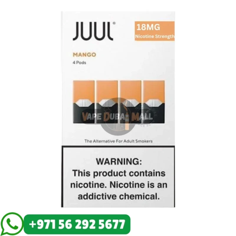JUUL Mango Pods 18mg Nicotine 4Pc/Pack