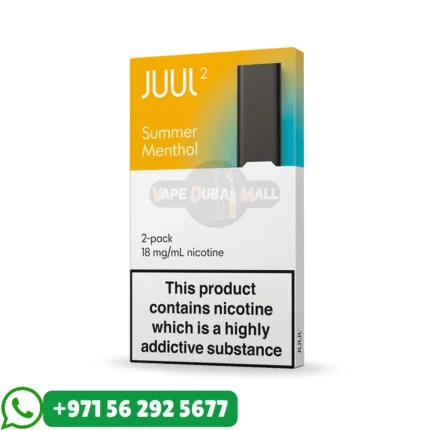 JUUL 2 Summer Menthol Pods in Dubai UAE
