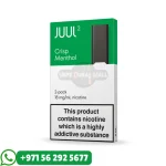 JUUL 2 Crisp Menthol Pods in Dubai UAE