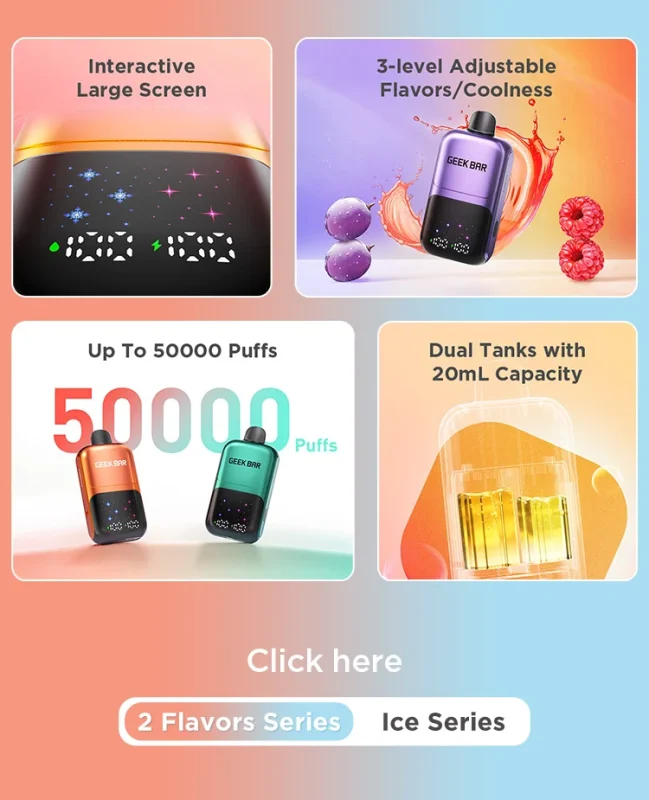 Spec GEEK BAR Ice prince