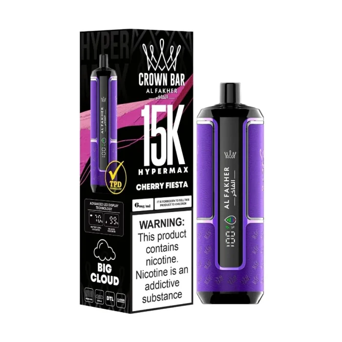 Al Fakher Hypermax 15k Cherry fiesta