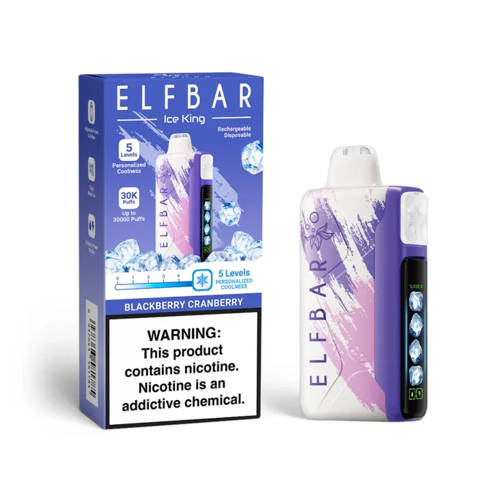ELF BAR Ice King Blackberry Cranberry