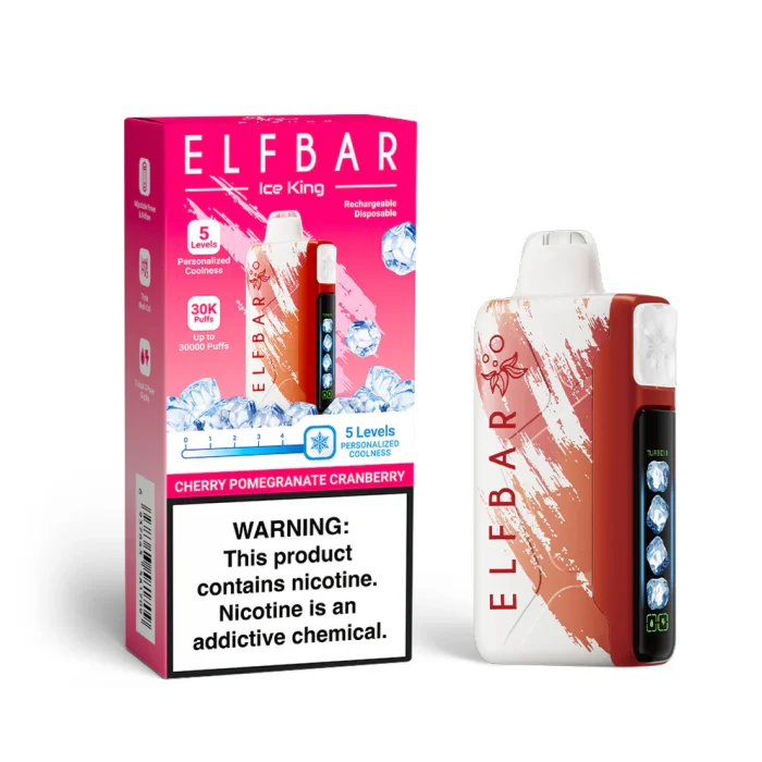 ELF BAR Ice King Cherry Pomegranate Cranberry