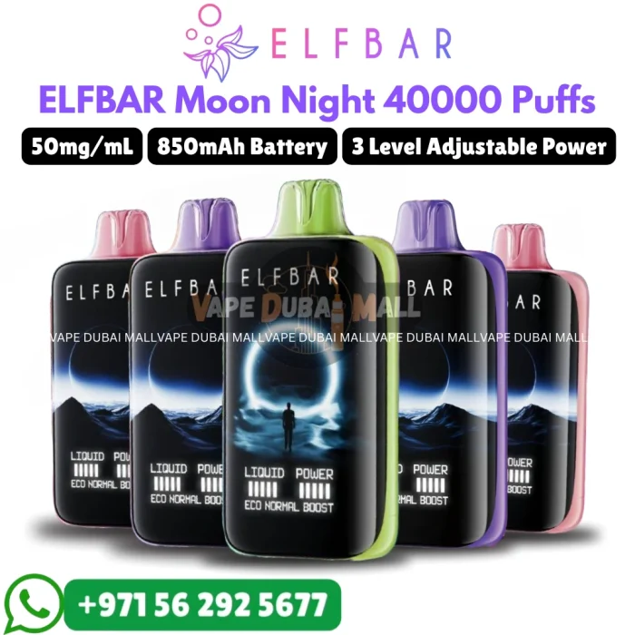 ELF BAR Moon Night 40000 Puffs 5% Nicotine Vape in Dubai