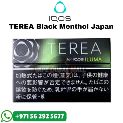TEREA Black Menthol Japan in Dubai UAE