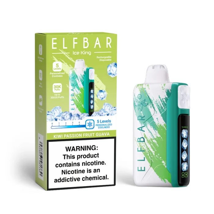 ELF BAR Ice King Kiwi Passion Fruit Guava