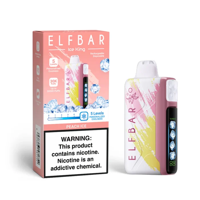 ELF BAR Ice King Peach Ice