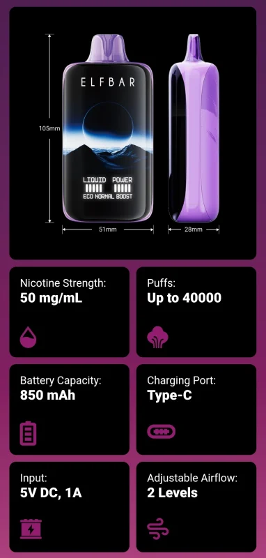 Spec ELFBAR Moon Night 40k