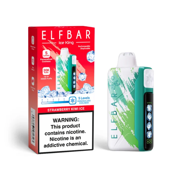 ELF BAR Ice King Strawberry Kiwi Ice