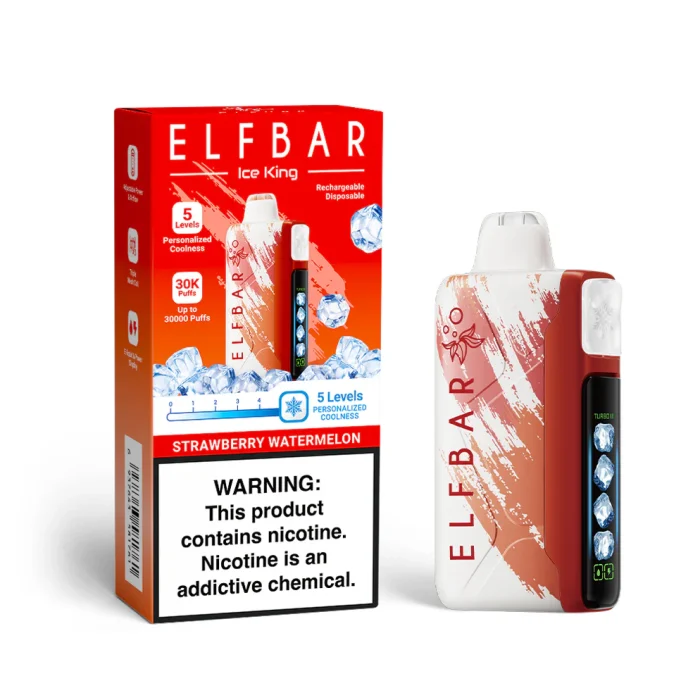 ELF BAR Ice King Strawberry Watermelon