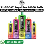 TUGBOAT Royal Pro 40000 Puffs 3mg Nicotine DTL Vape in Dubai UAE