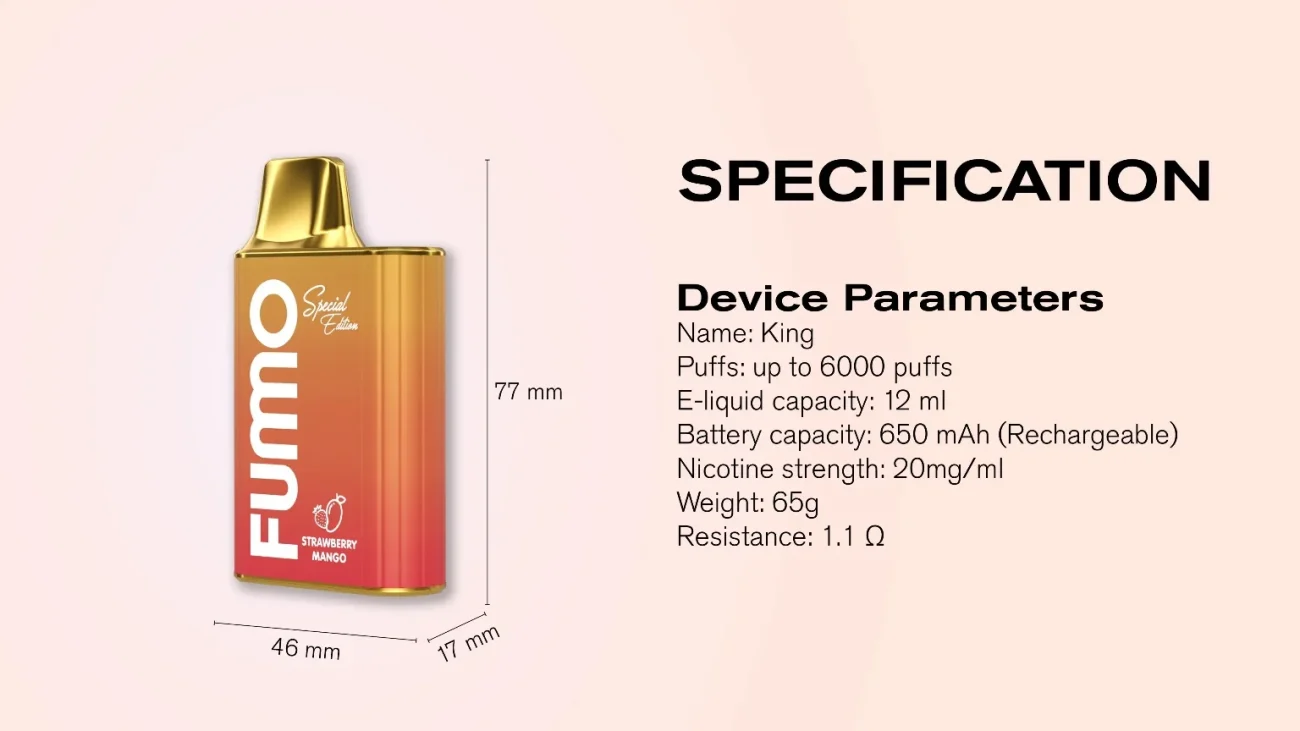 Spec Fummo king 6000