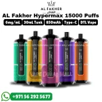 AL Fakher Hypermax 15000 Puffs 6mg Nicotine Vape in Dubai UAE