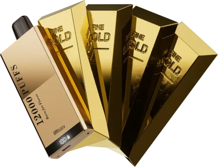 SIkary Fit Vape Golden Metallic Design