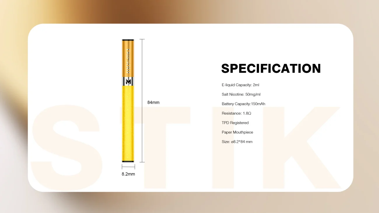 Specs MOSMO Stik Vape