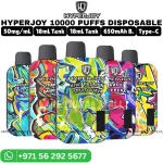 HYPERJOY 10000 Puffs 5% Nicotine Vape in Dubai