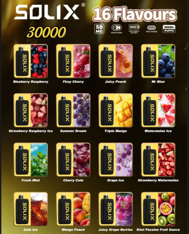 Flavors HAYATI SOLIX 30k 