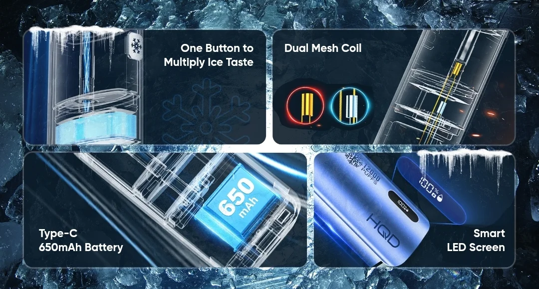 Technical Specs for HQD Glaze Plus 12000