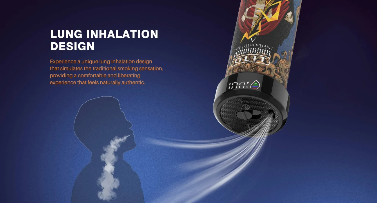 OLIT Shisha 30k Lung Inhalation Design