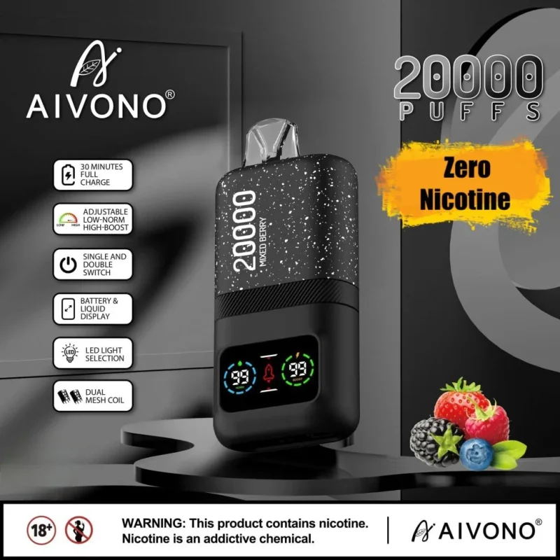 AIVONO Zero Nicotine Smart Display