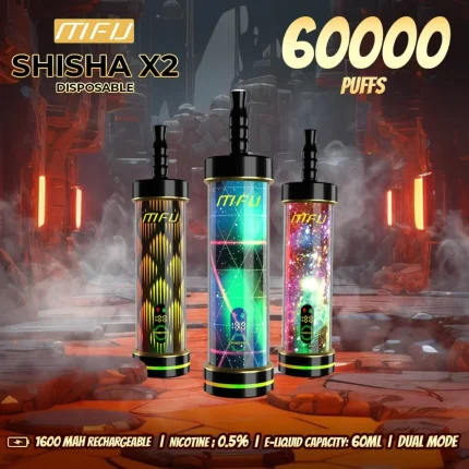 Product Feature MFU Shisha 60000 Puffs in UAE