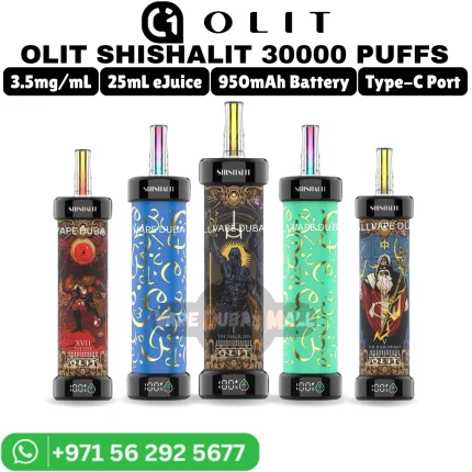 OLIT Shishalit 30000 Puffs Disposable Vape in Dubai